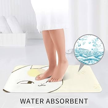 Amazon | 夏目友人帳 ニャンコ先生 っています トイレマット 3点